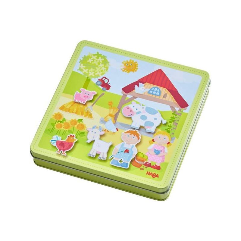 HABA - Magnetspiel-Box, Peters und Paulines Bauernhof