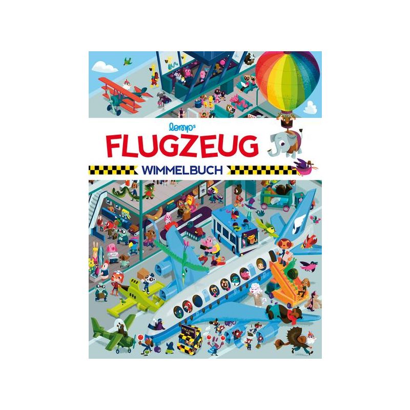 Wimmelbuch Verlag - Flugzeug Wimmelbuch