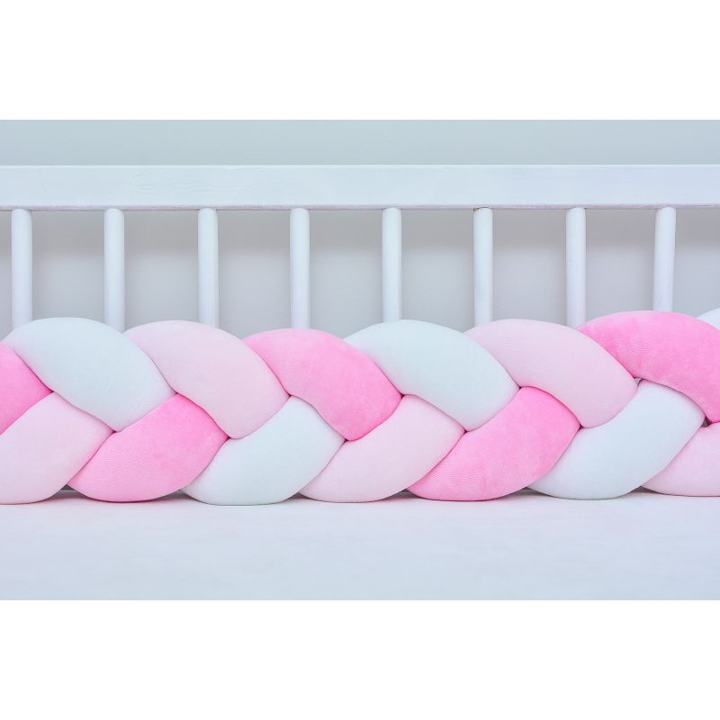 Sparrow - Bettschlange babypink - weiss - pink