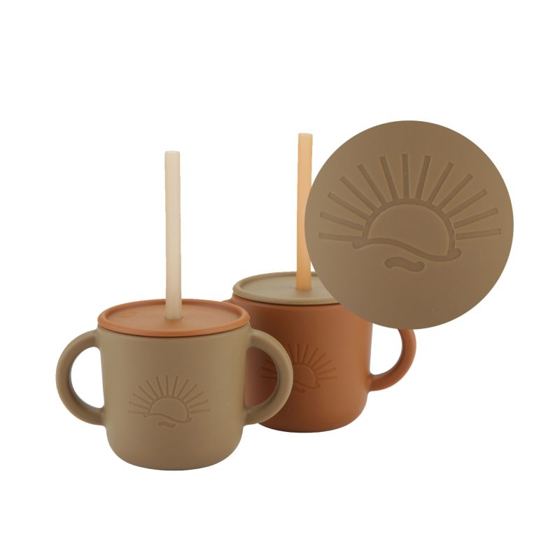 Lille Vilde - 2er Set Trinklerntasse Iron & Earth