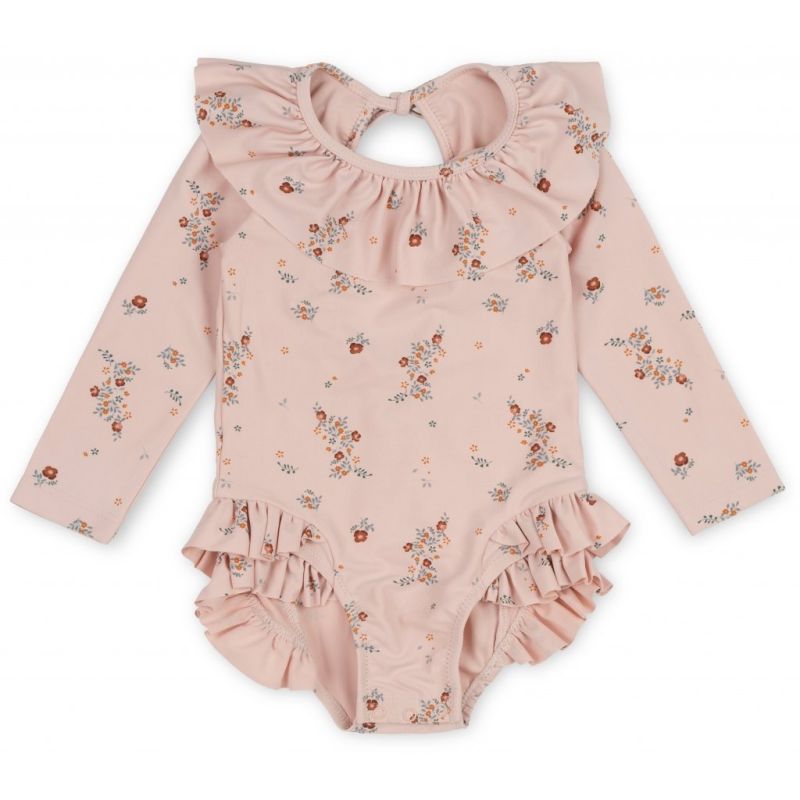 Konges Sløjd - UV Badeanzug Manuca langarm Nostalgie Blush