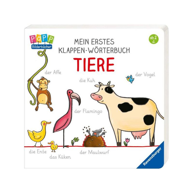 Ravensburger - Mein erstes Klappen-Wörterbuch: Tiere