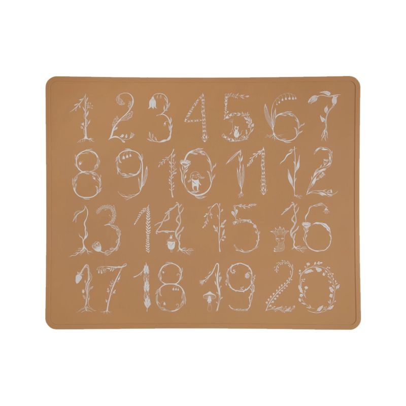 Lille Vilde - Tischset / Malunterlage Numbers Terra