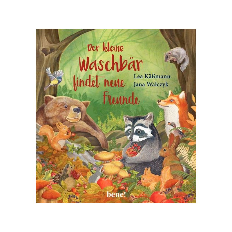 bene! Verlag - Der kleine Waschbär findet neue Freunde