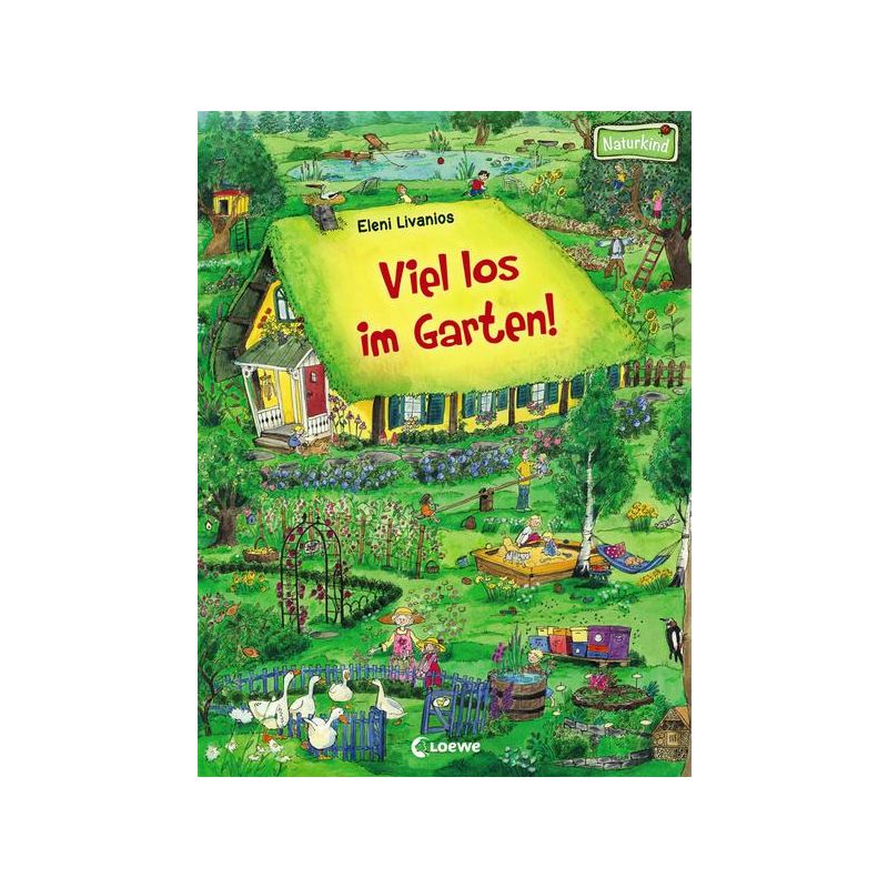 Loewe Verlag - Wimmelbuch Viel los im Garten