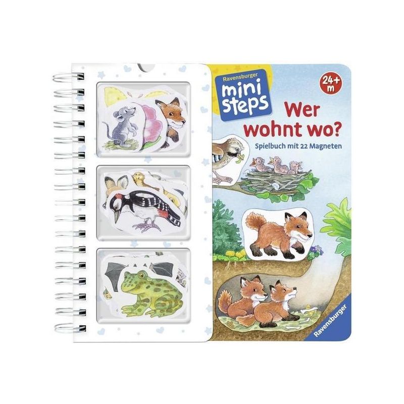 Ravensburger - Wer wohnt wo? Magnet- Spielbuch