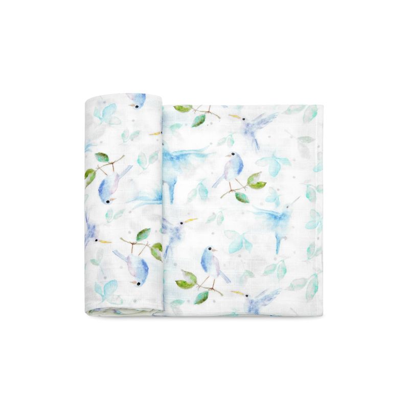 Maylily - Bambus Muslin Swaddle Heavenly Birds