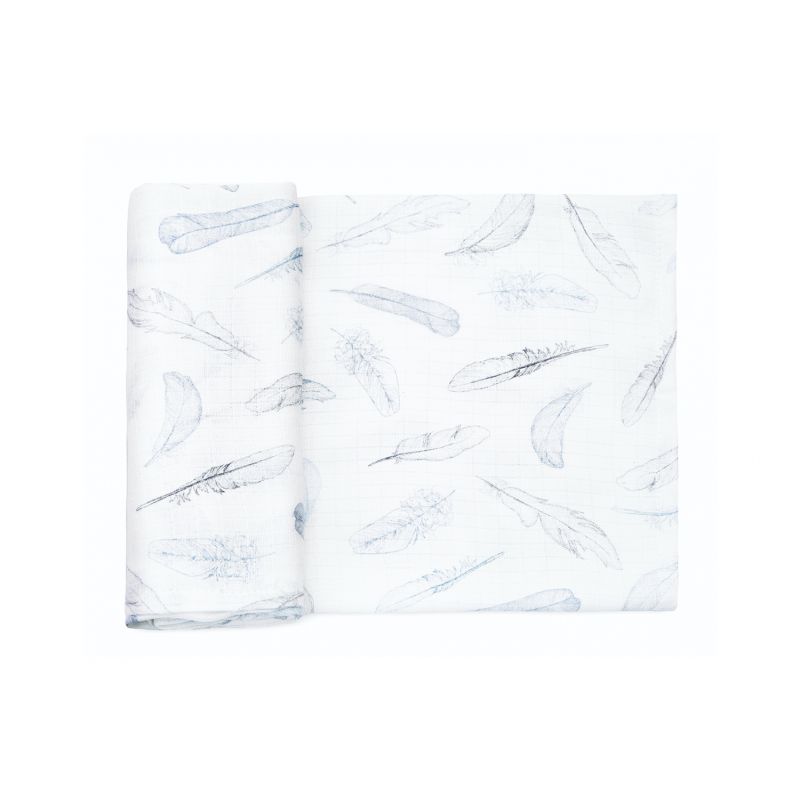 Maylily - Bambus Muslin Swaddle Heavenly Feathers