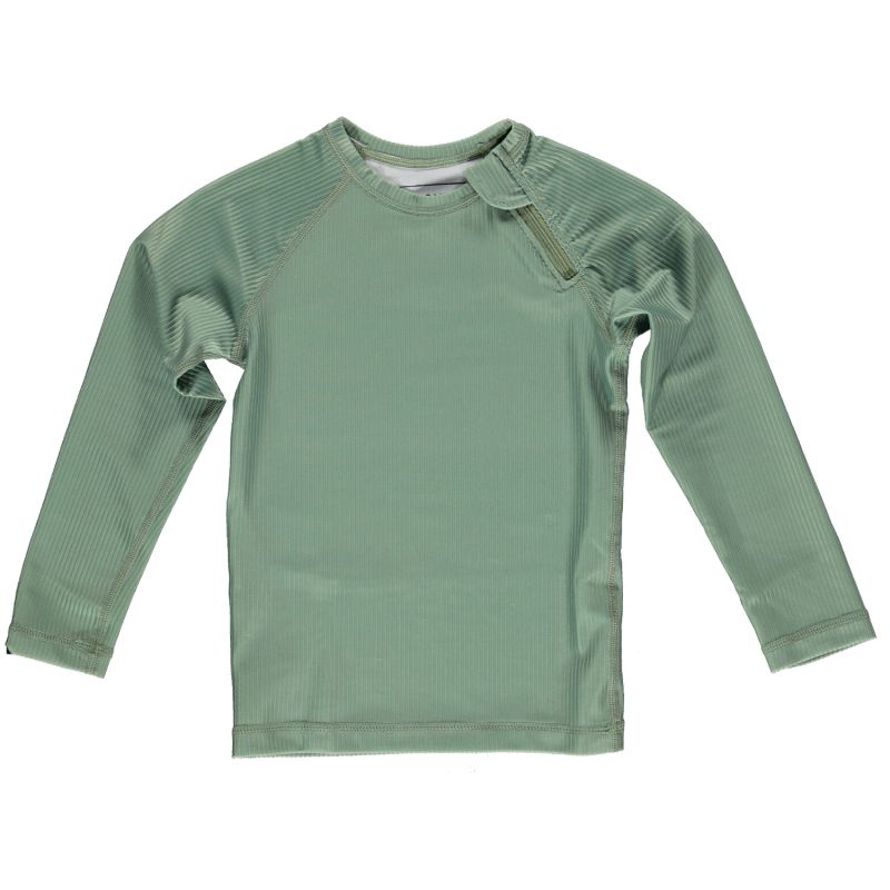 Beach & Bandits - UV Badeshirt Ribbed Basil