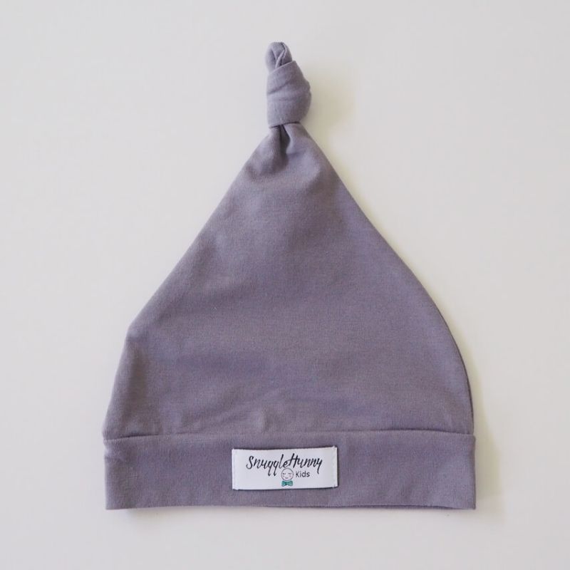Snuggle Hunny - Newborn Beanie Grau