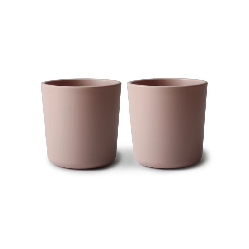 Mushie - 2er Set Trinkbecher Blush