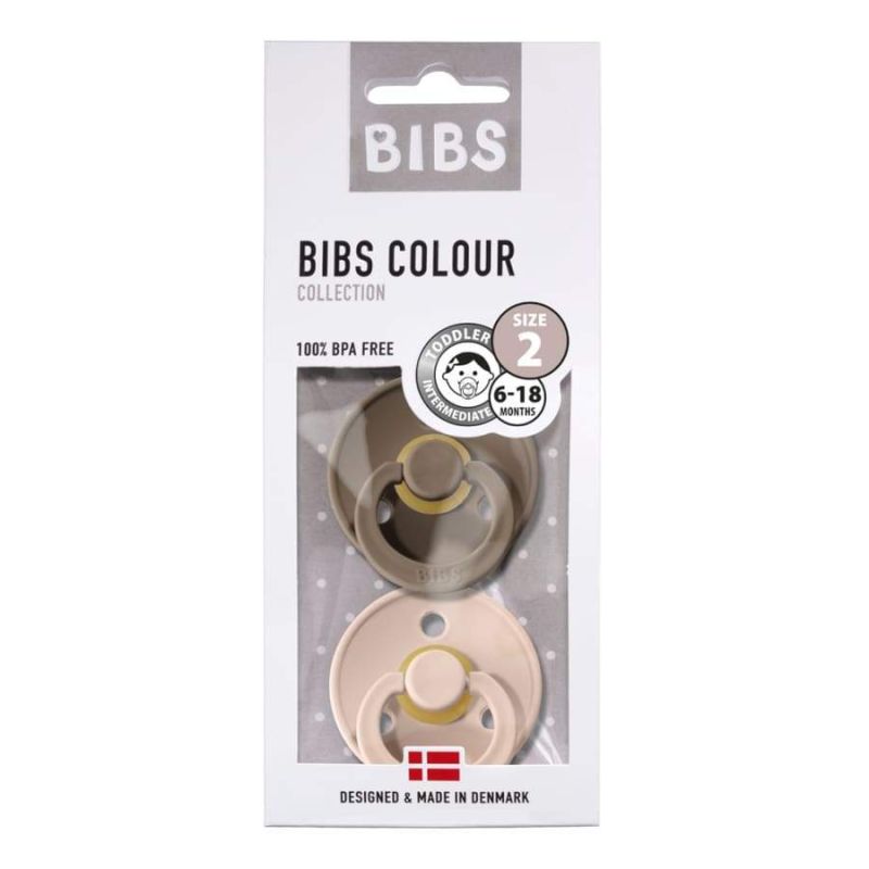 BIBS - Dark Oak / Blush Gr. 3