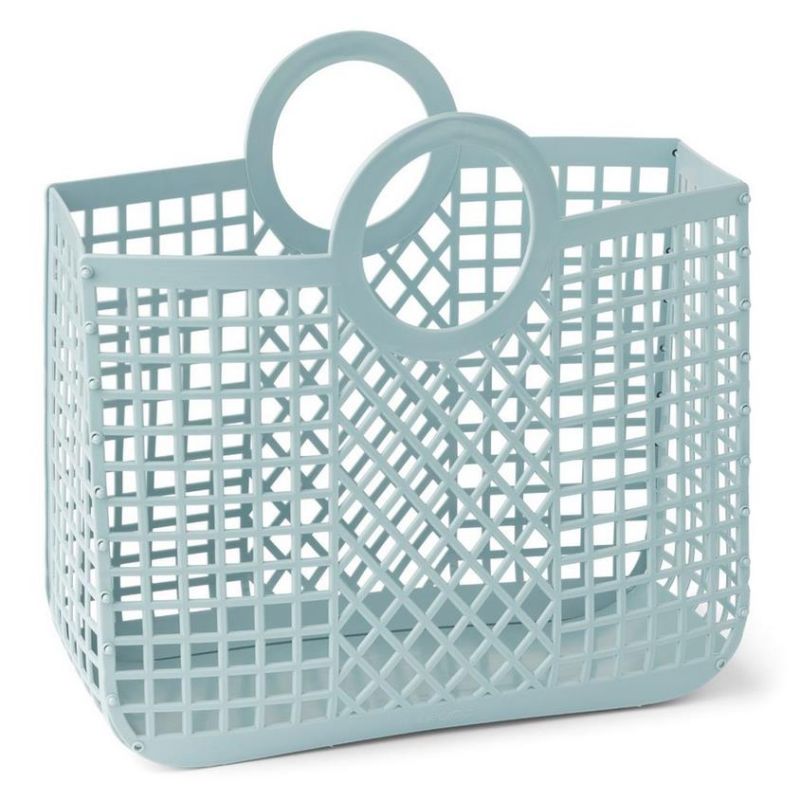 LIEWOOD - Bloom Korbtasche Sea Blue