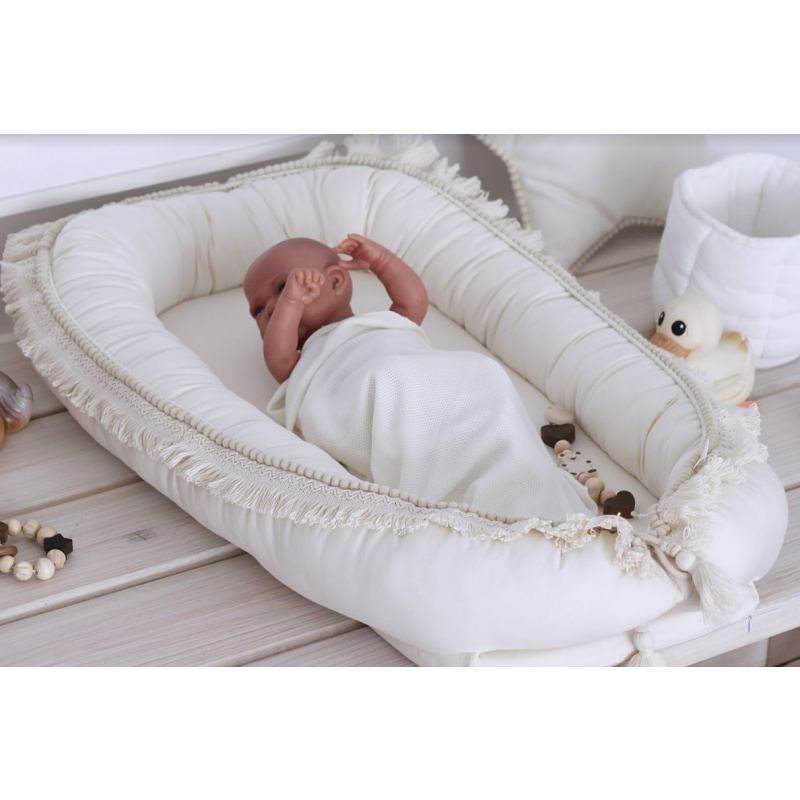 Cotton & Sweets - Babynest Boho Creme