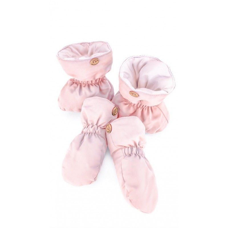 LAttante - Handschuhe & Booties Set Everest Hellrosa