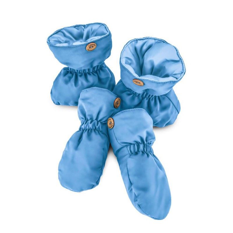 LAttante - Handschuhe & Booties Set Everst blau