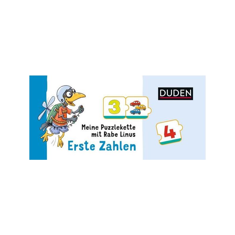 Duden - Meine Puzzlekette mit Rabe Linus - Erste Zahlen