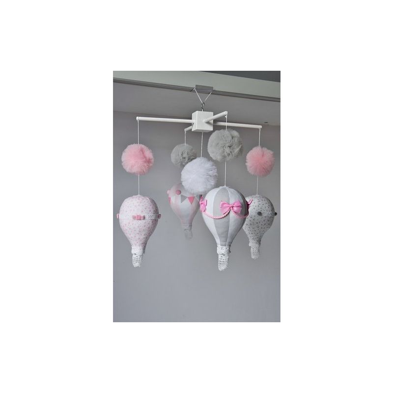 Baby Zebra - Mobile PomPom Himmel