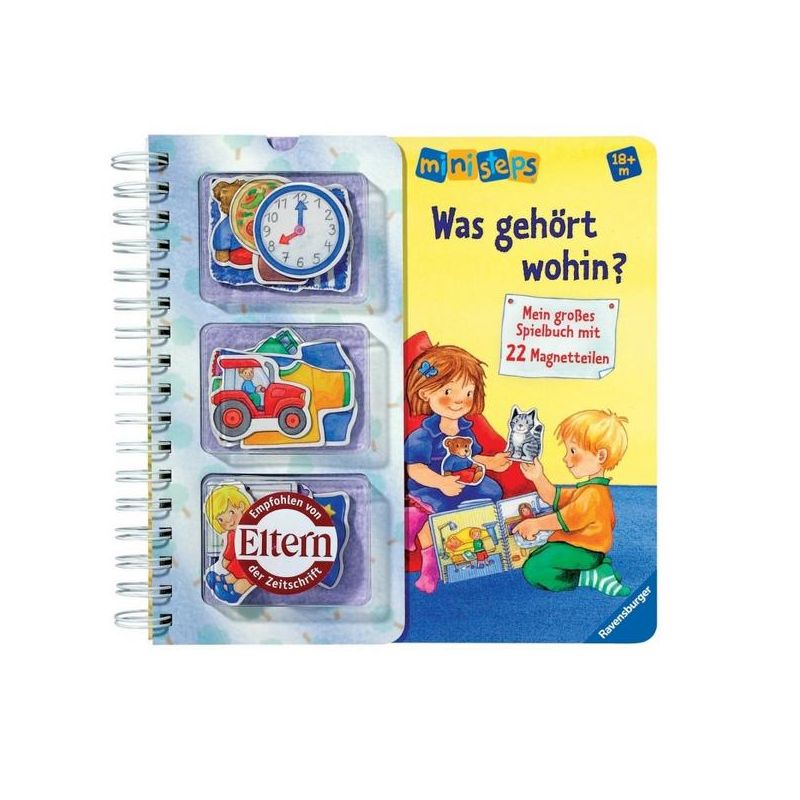 Ravensburger - Was gehört wohin? Magnet- Spielbuch