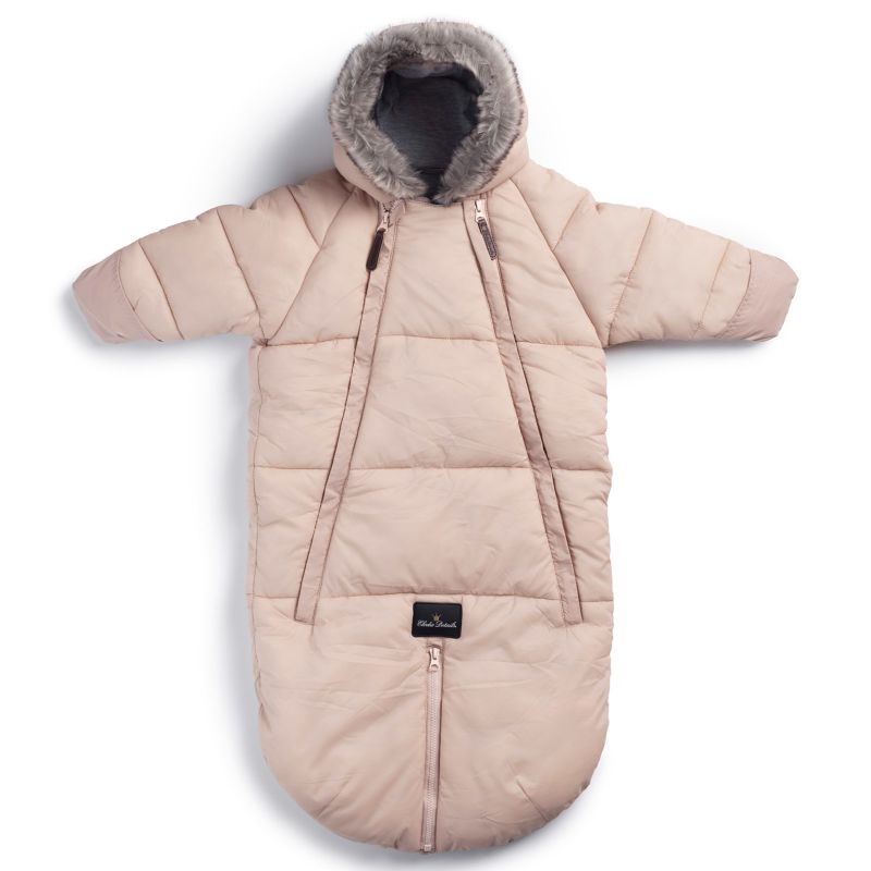 Elodie - Fusssack Overall Powder Pink (geeignet für Autositz)