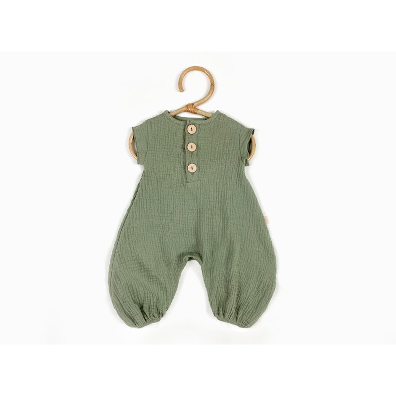 Mrs Ertha - Muslin Overall Olive