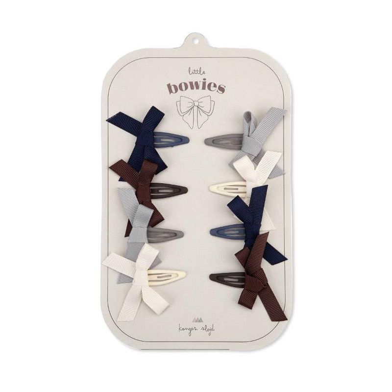 Konges Sløjd - Haarclips Mäschchen Blau Harlequin