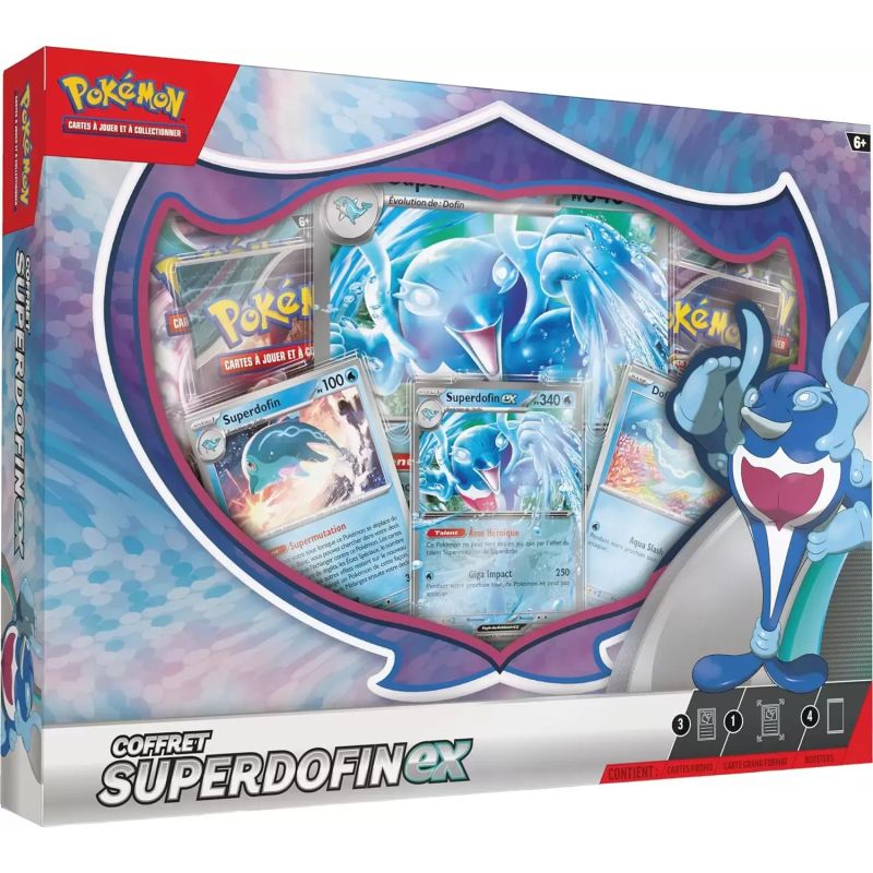 Pokemon Superdofin ex Box - Französisch