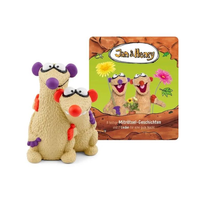 Tonies® -  Jan und Henry - 8 Rätsel und 2 Lieder