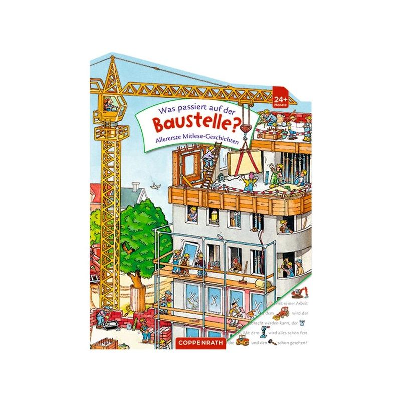 Coppenrath - Was passiert auf der Baustelle? Allererste Mitlese-Geschichten