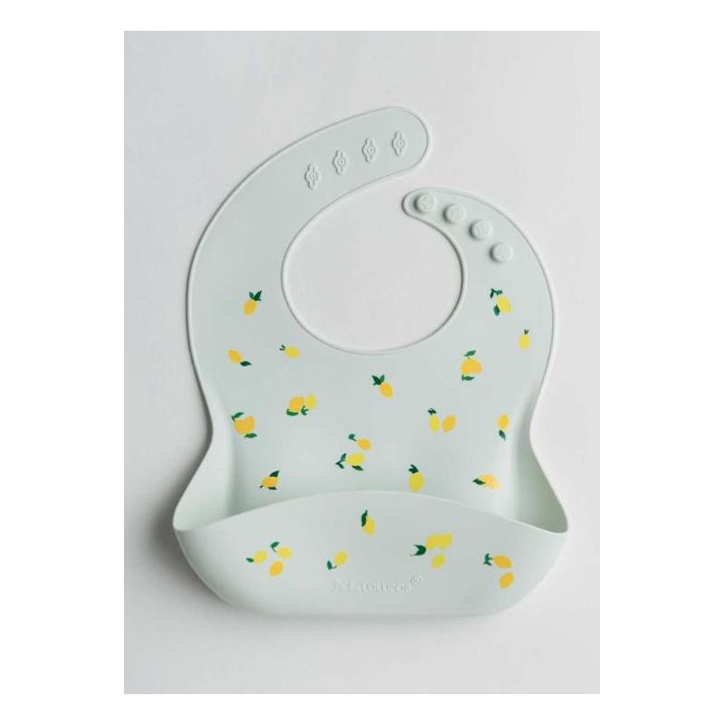 LouLou Lollipop - Silikon- Lätzchen Zitrone
