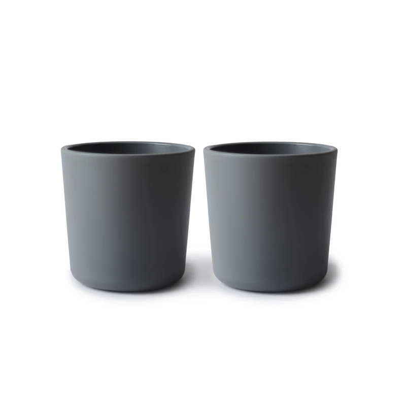 Mushie - 2er Set Trinkbecher Smoke