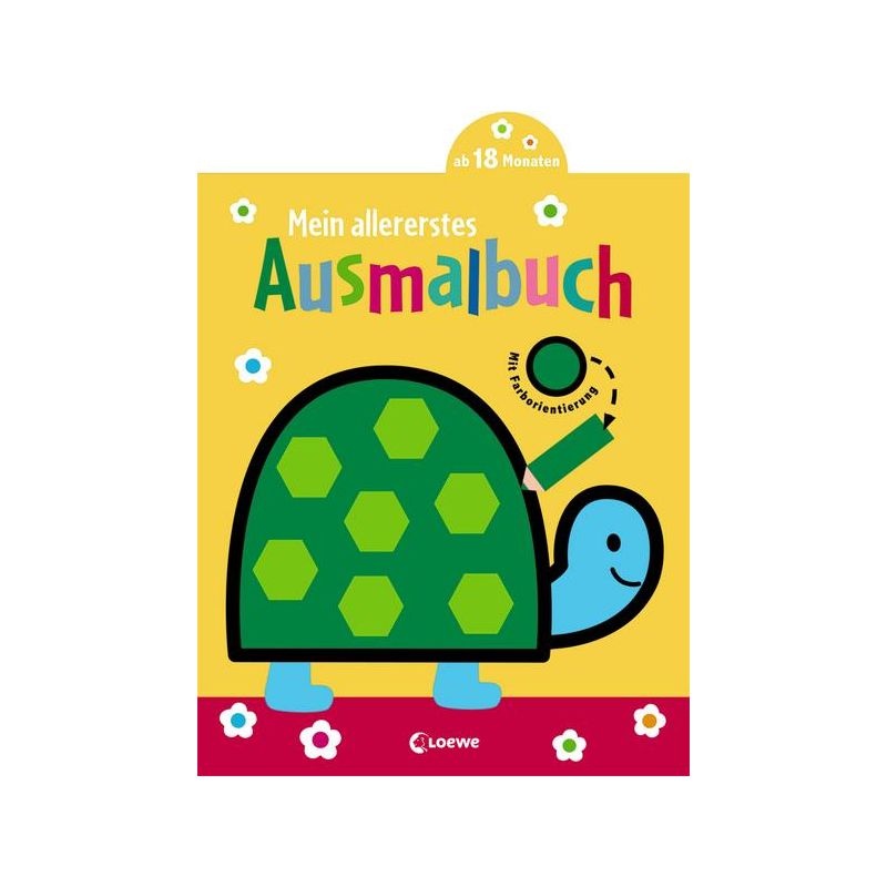 Loewe Verlag - Mein allererstes Ausmalbuch (Schildkröte)