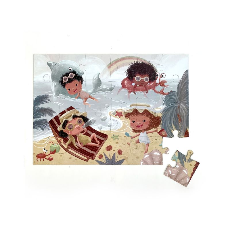 Mrs Ertha - Bodenpuzzle Shiny Loreta Sommer 24 teilig