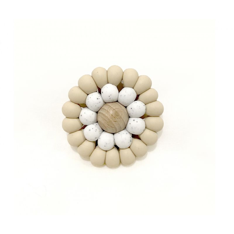 Mrs Ertha - Greifling Kauring Kreis Sand weiss