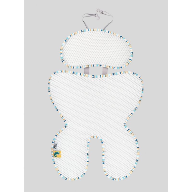 LEOKID - Anti- Schwitz 3D Einlage Kinderwagen / Autositz Little Shell Kleinkind