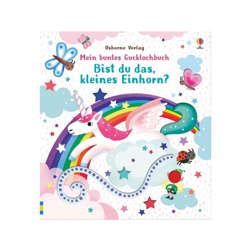 Usborne Verlag - Mein buntes Gucklochbuch: Bist du das, kleines Einhorn?