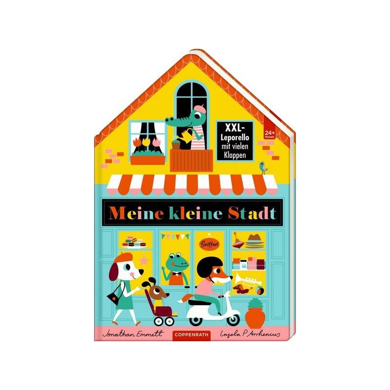 Coppenrath - XXL Leporello mir vielen Klappen - Meine Stadt