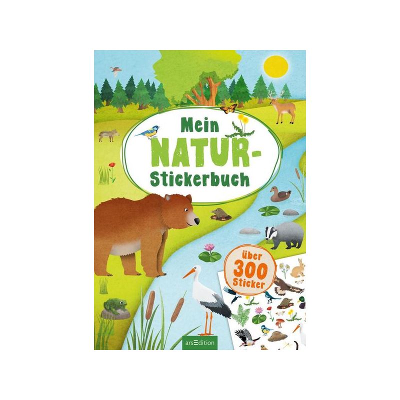 arsEdition - Mein Natur-Stickerbuch