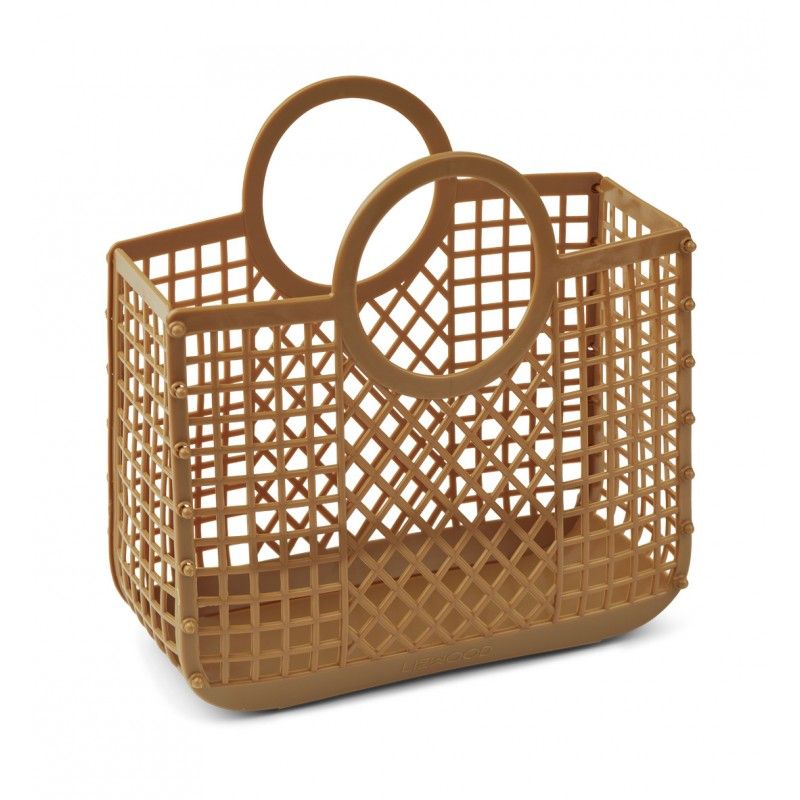 LIEWOOD - Bloom Korbtasche Caramel