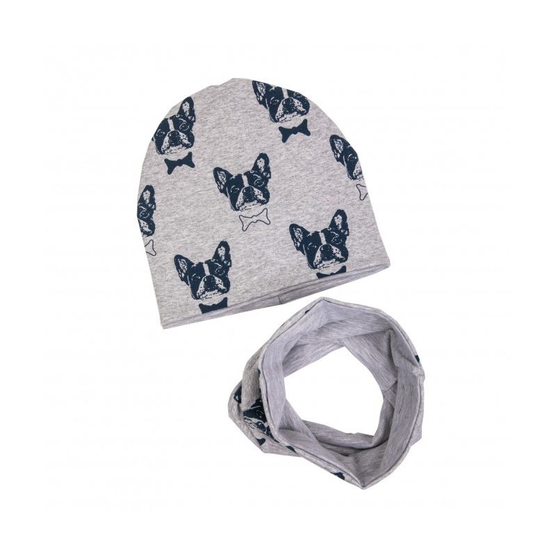 Ul & Ka - Beanie & Schal Set Doggy