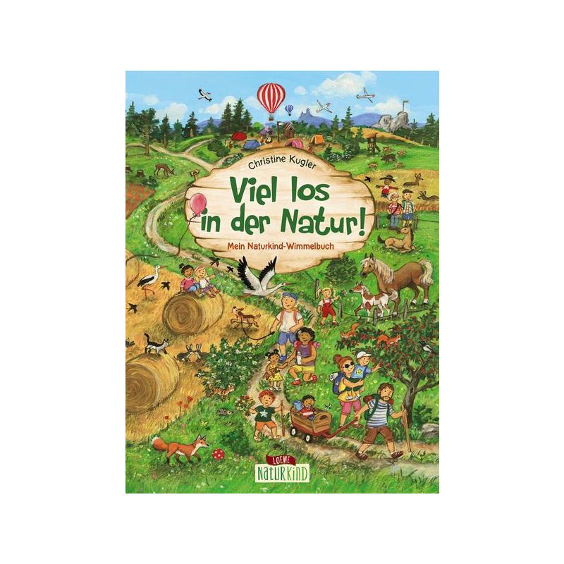 Loewe Verlag - Wimmelbuch Viel los in der Natur