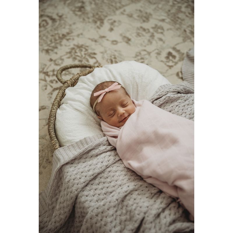 Snuggle Hunny - Muslin Fairytale Hellrosa