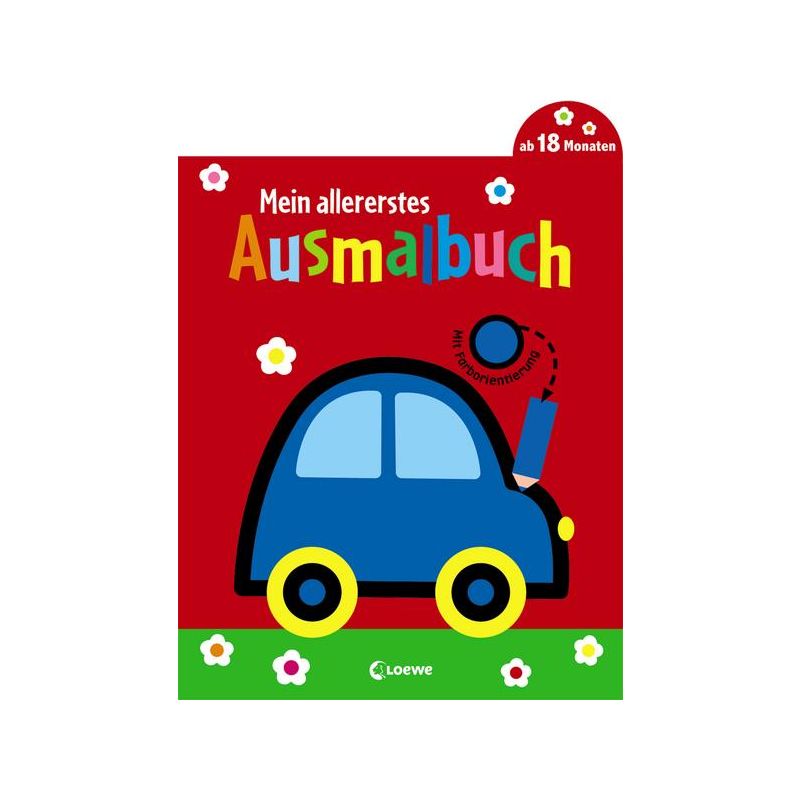 Loewe Verlag - Mein allererstes Ausmalbuch (Auto)