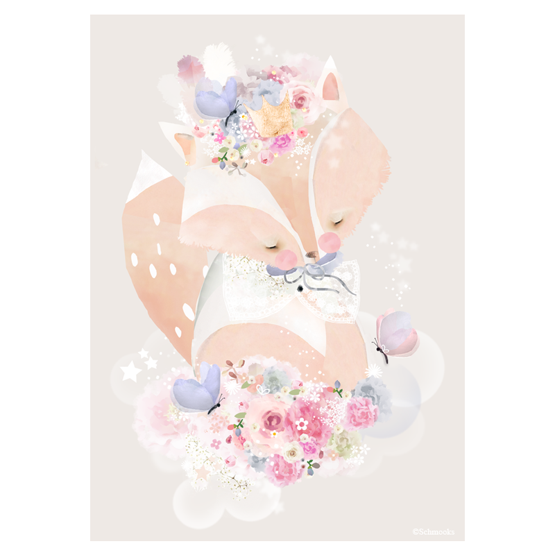 Schmooks - Poster Flowers for Fox