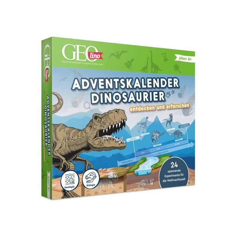 Adventskalender GEOlino Dinosaurier entdecken und erforschen