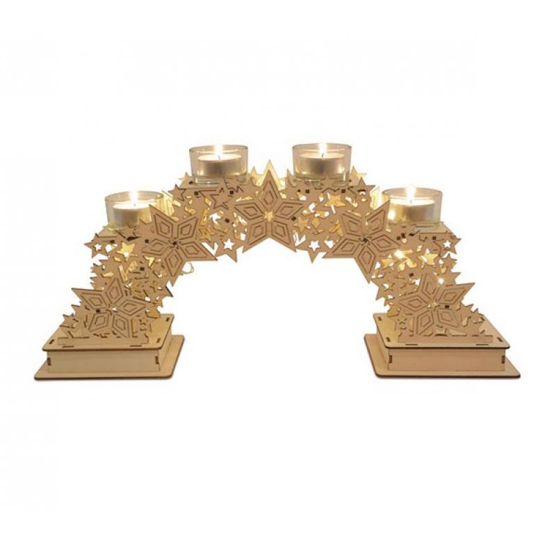 Schwibbogen Sternendesign