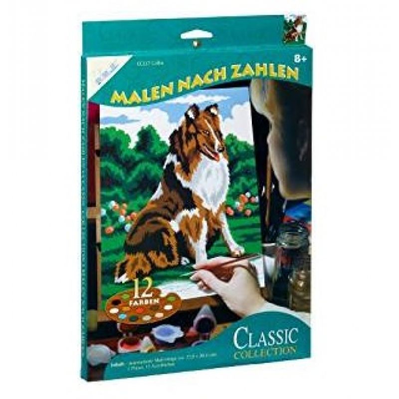 Mammut - Malen nach Zahlen, Collie