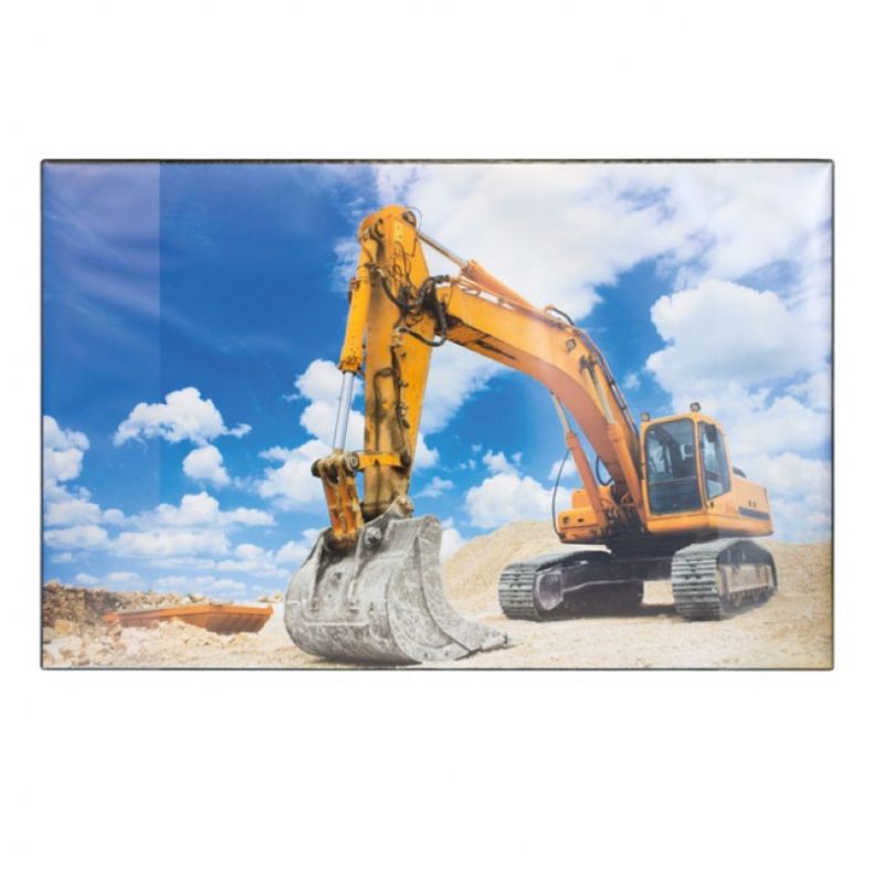 Schreibunterlage Bagger