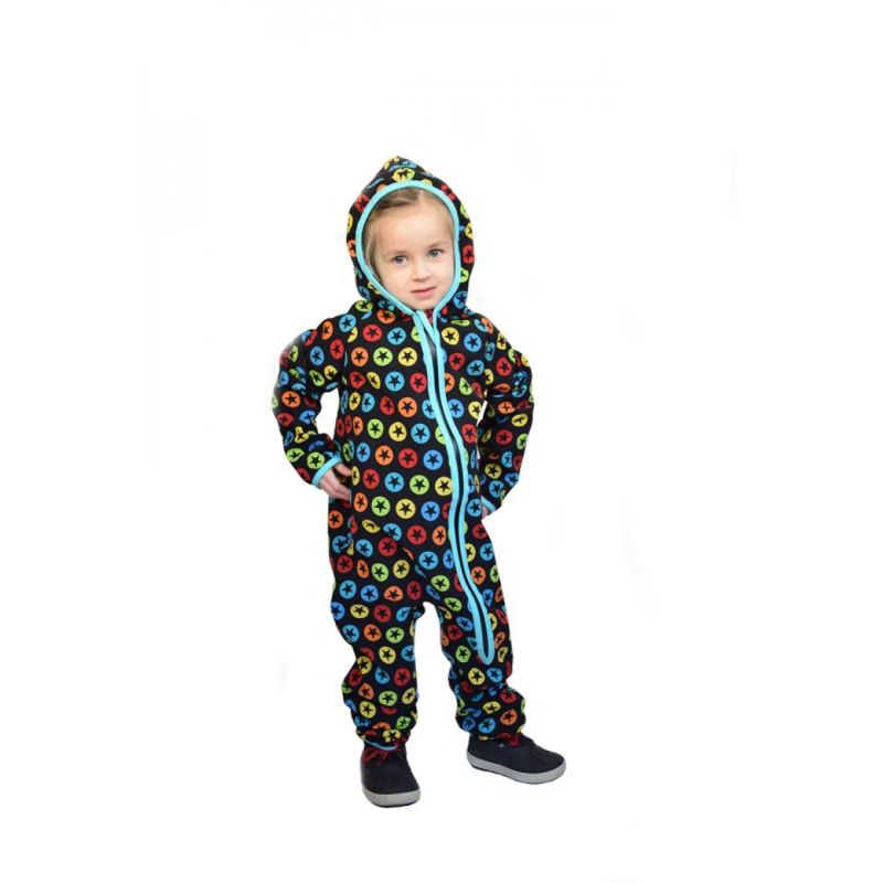 Green Baby 059 - Softshell Overall Stars Boy