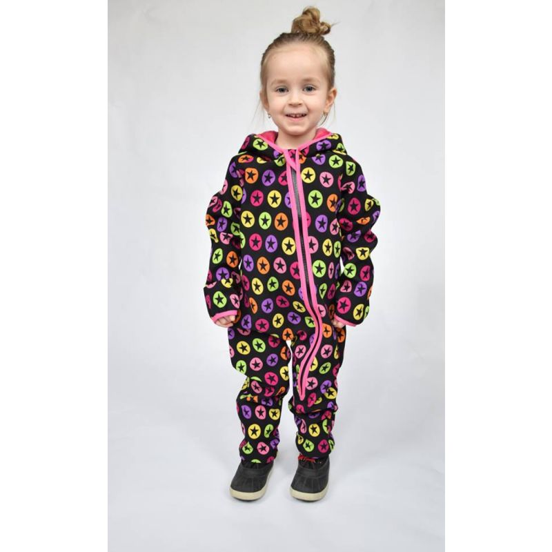Green Baby - Softshell Overall Stars Girl